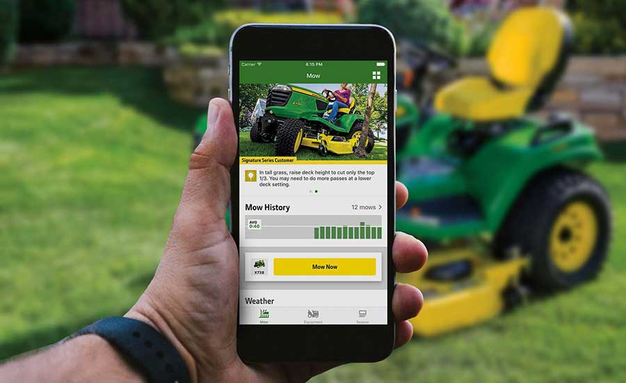 Who Makes John Deere Riding Lawn Mowers app words