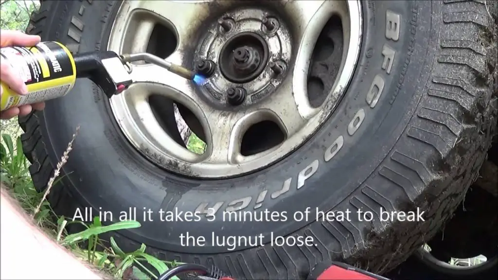 Heat and Wax remove a stuck wheel