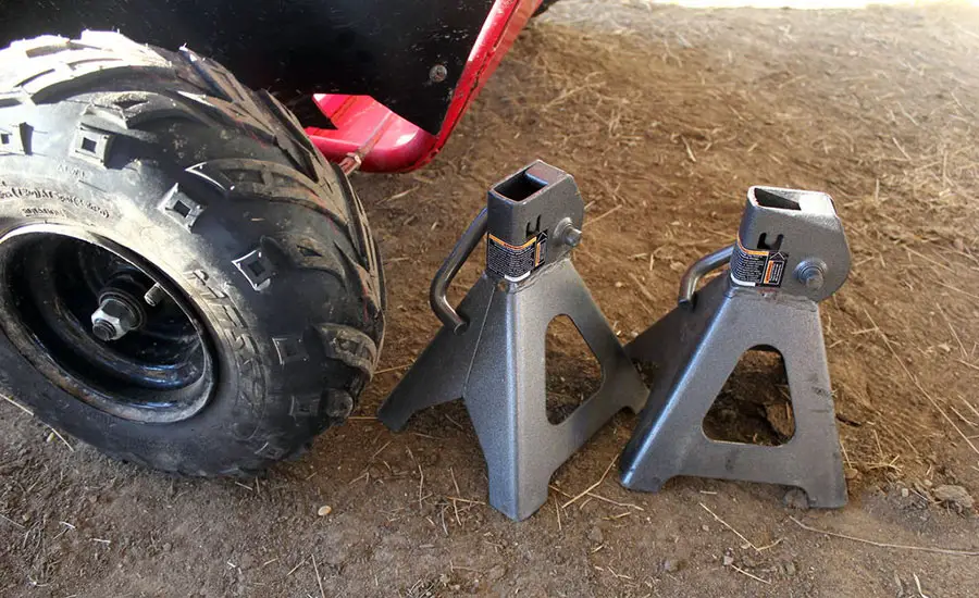 how to put a tube in a riding mower tire