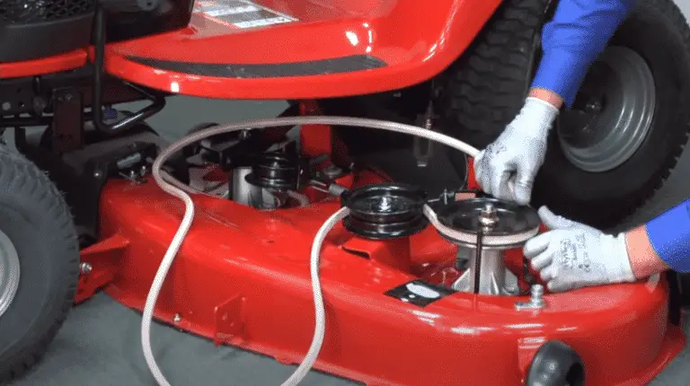 how to replace belt on craftsman riding mower