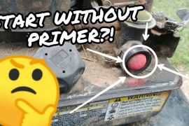 How To Start Lawn Mower Without Primer Bulb