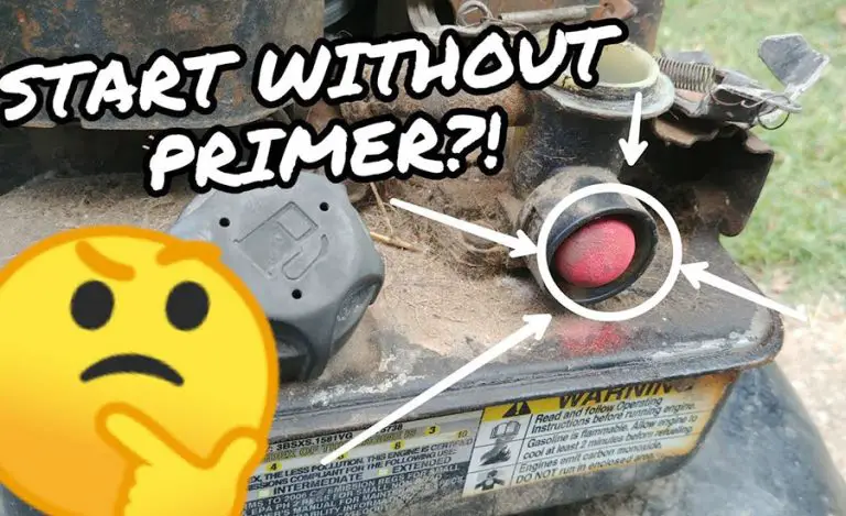 How To Start Lawn Mower Without Primer Bulb? (Step-By-Step Guide) How To Prime A Lawn Mower Without Primer Bulb