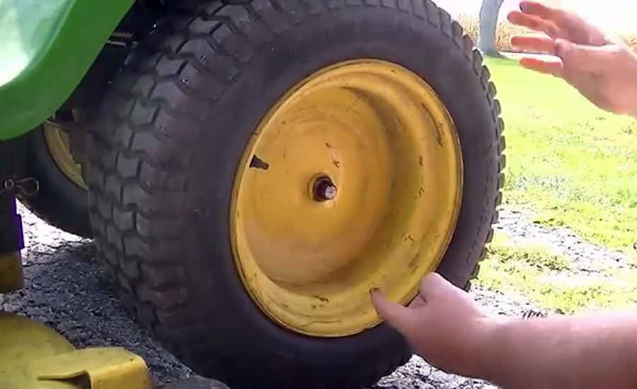 How To Remove A Stuck Lawn Mower Wheel?