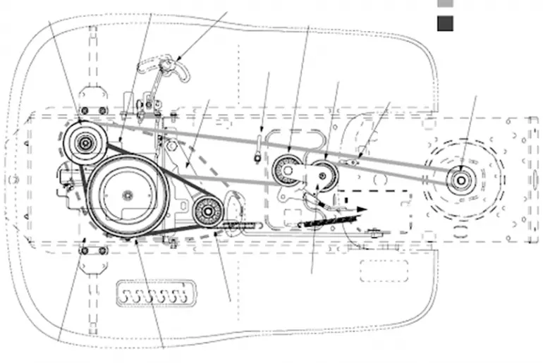 mtd upper drive belt replacement