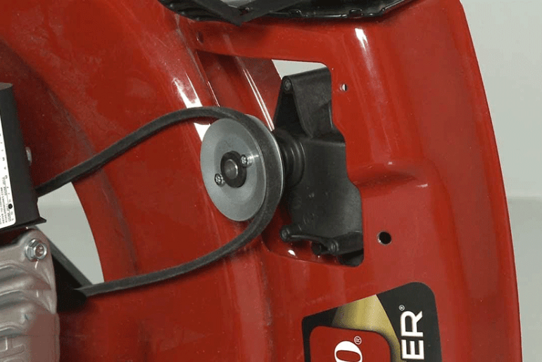 how to change a drive belt on a toro recycler lawn mower