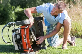 How To Clean The Underside Of A Lawn Mower