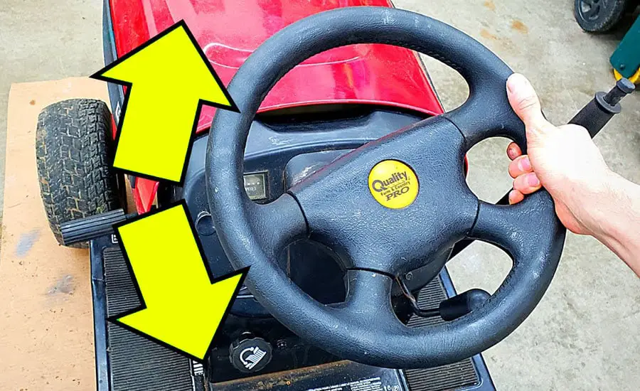 Riding Lawn Mower Steering